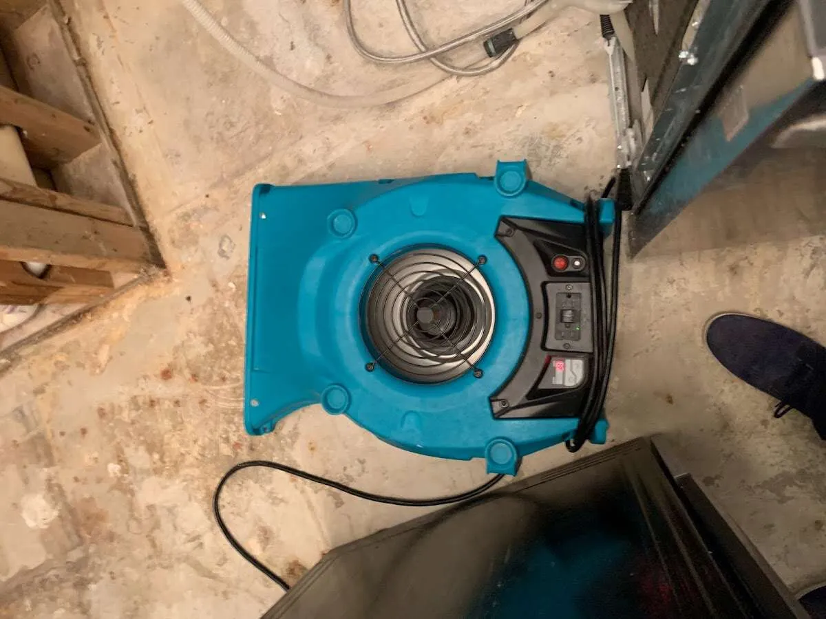 Air mover drying equipment for Mold Remediation & Removal in Lumberton